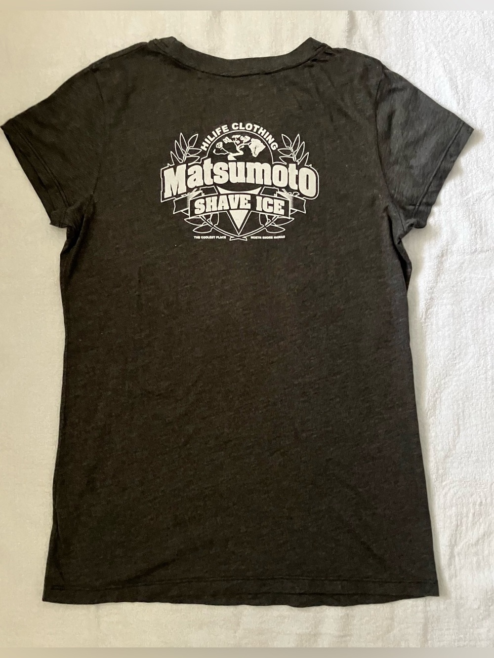 Matsumoto Shave Ice Haleiwa Hawaii Graphic T-Shirt Heather Gray XL HiLife